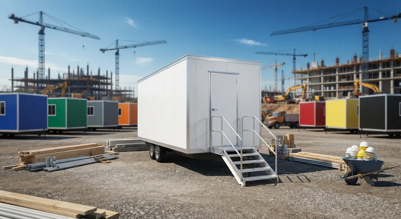 Mobile office trailer rental